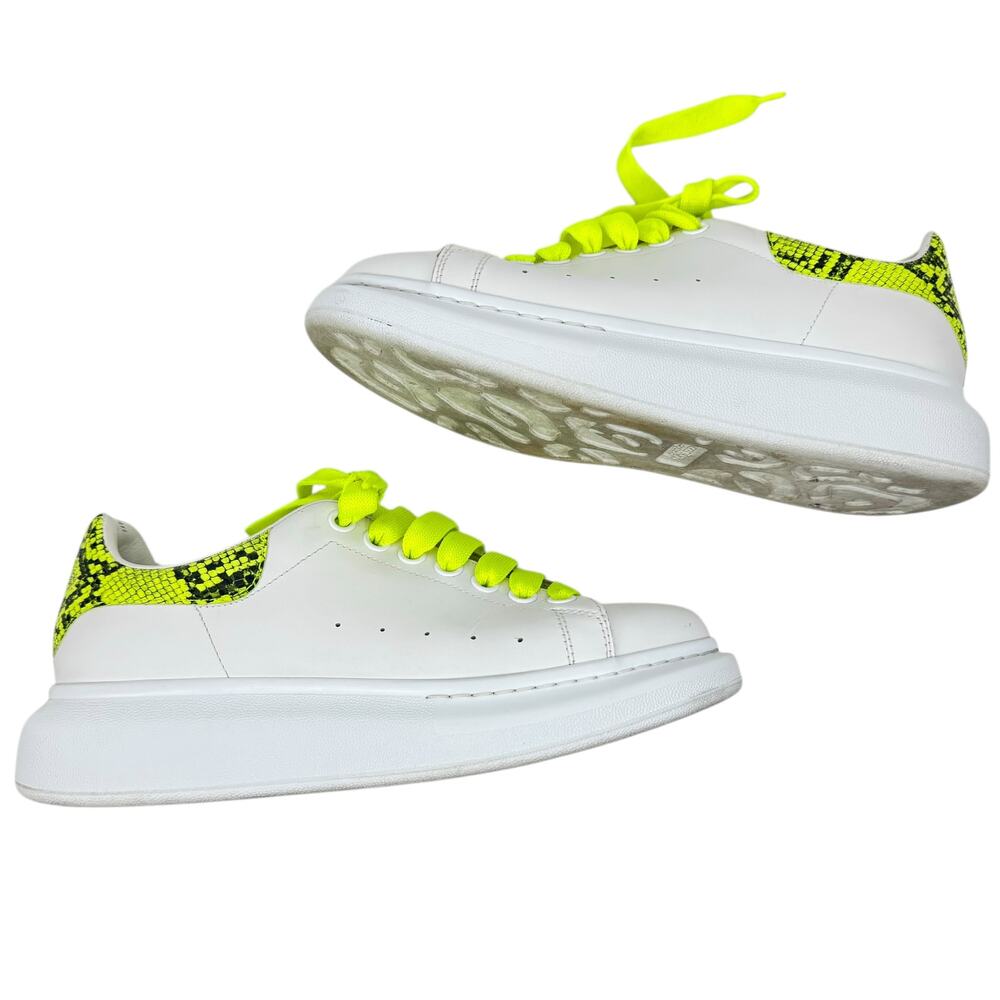 Alexander Mcqueen Oversized Python Print Sneakers… - image 7